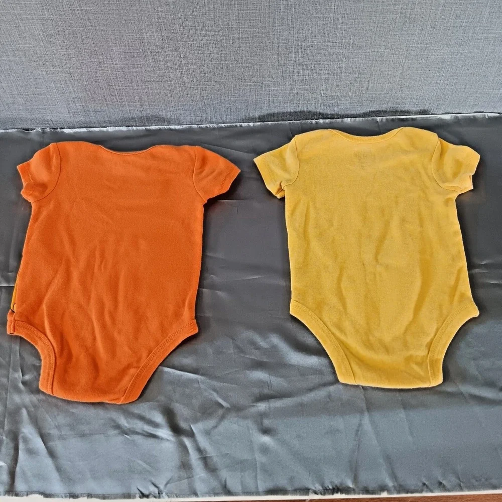 Disney Baby Lion King Bodysuit Lot 3-6M‎ Simba Pumbaa Hakuna Matata Rompers